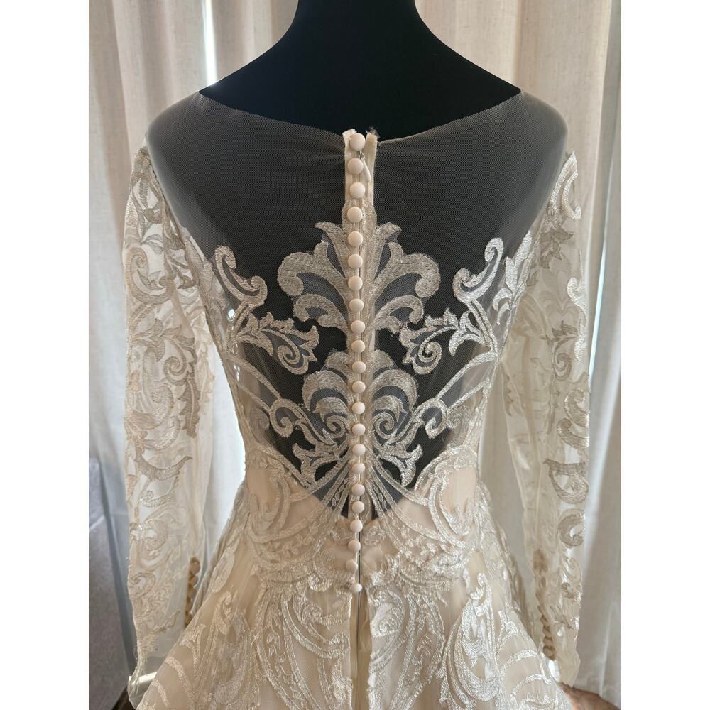 Stunning Amare Couture Bridal Gemma Dress Size 8 - Picture 5 of 9